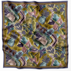 Belli Twill Saf İpek Eşarp - 2025-2026 Sonbahar-Kış 4216D (T)