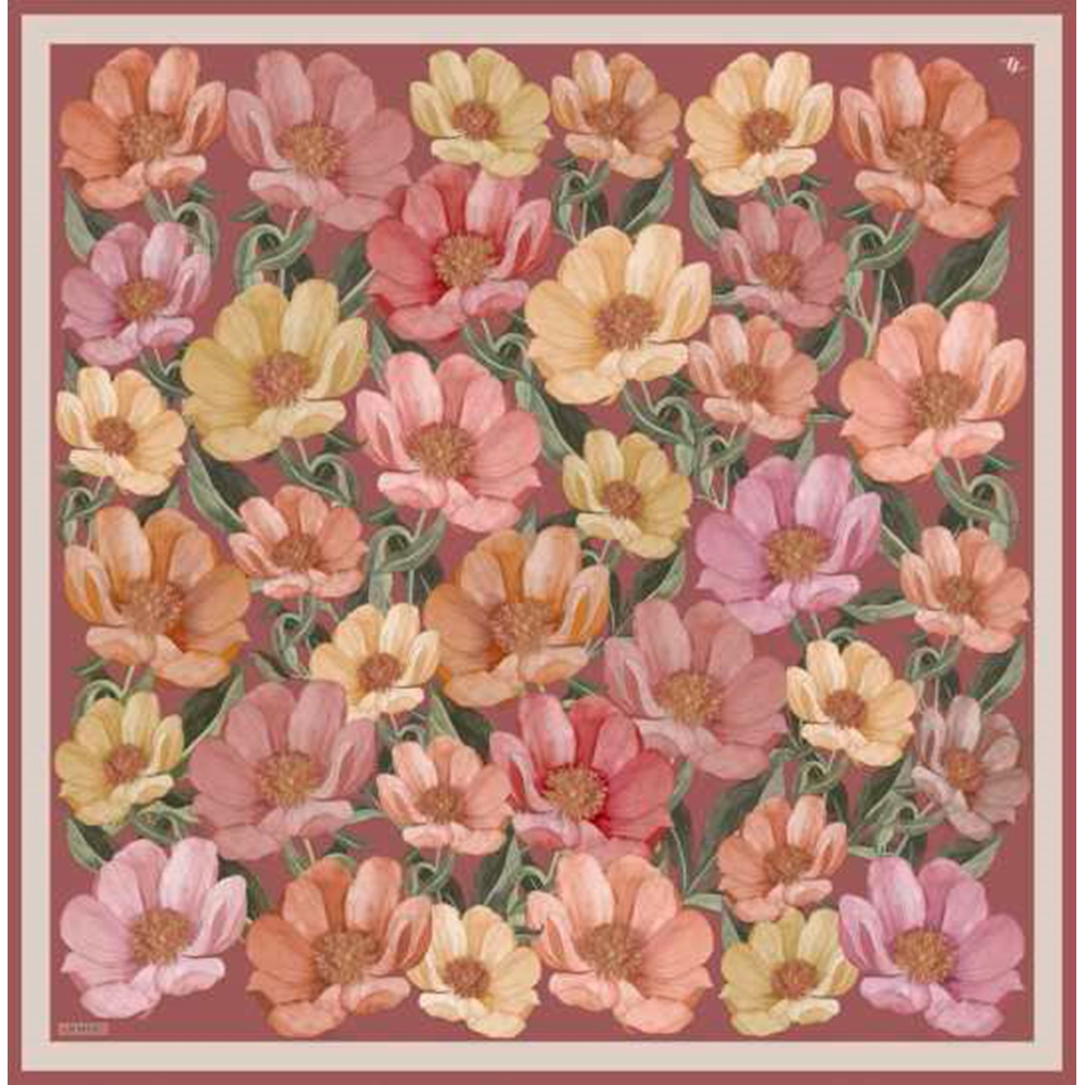 Armine Dj Sura Saf İpek Eşarp - 2025-2026 Sonbahar-Kış 9403D (S) - Renk-36