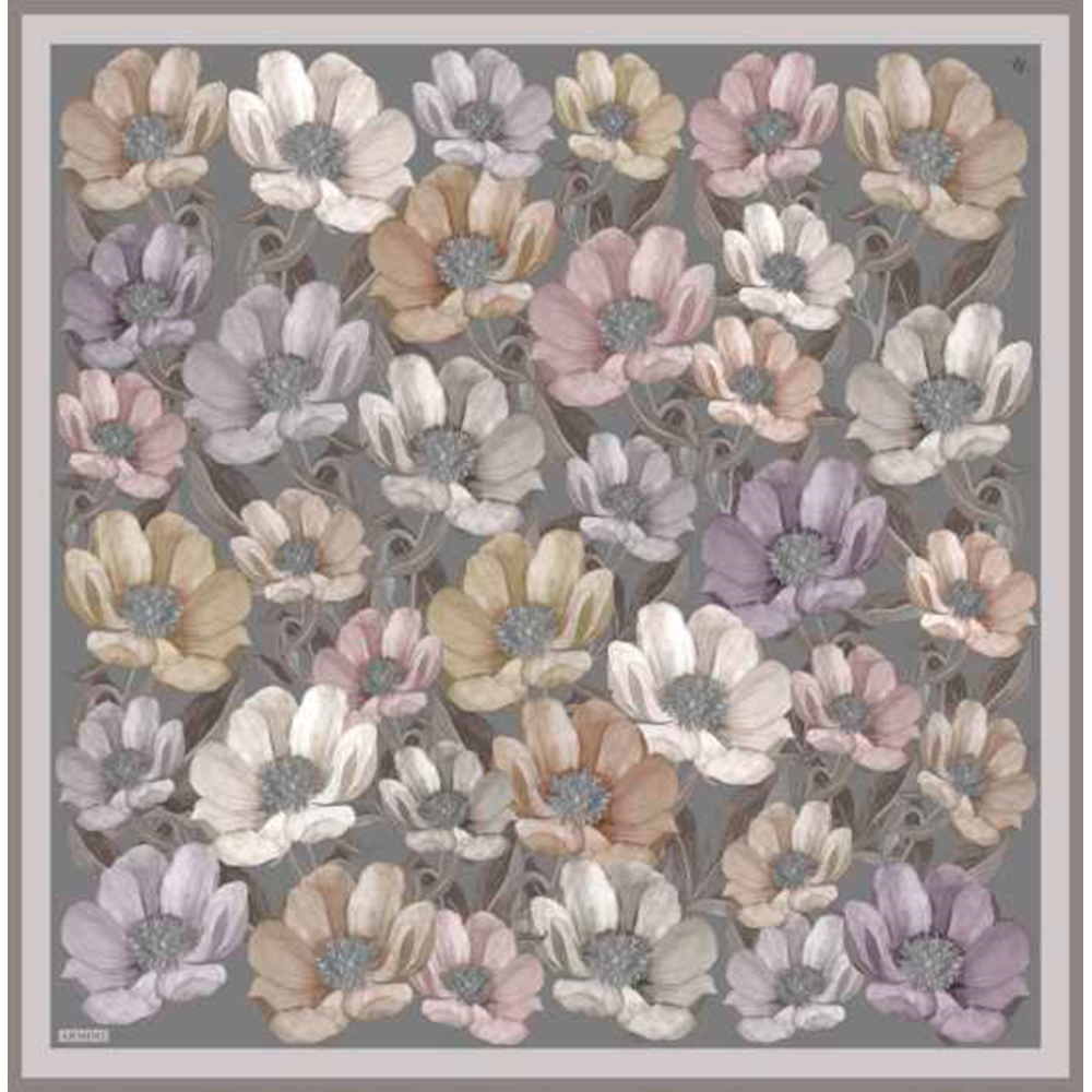 Armine Dj Sura Saf İpek Eşarp - 2025-2026 Sonbahar-Kış 9403D (S) - Renk-36