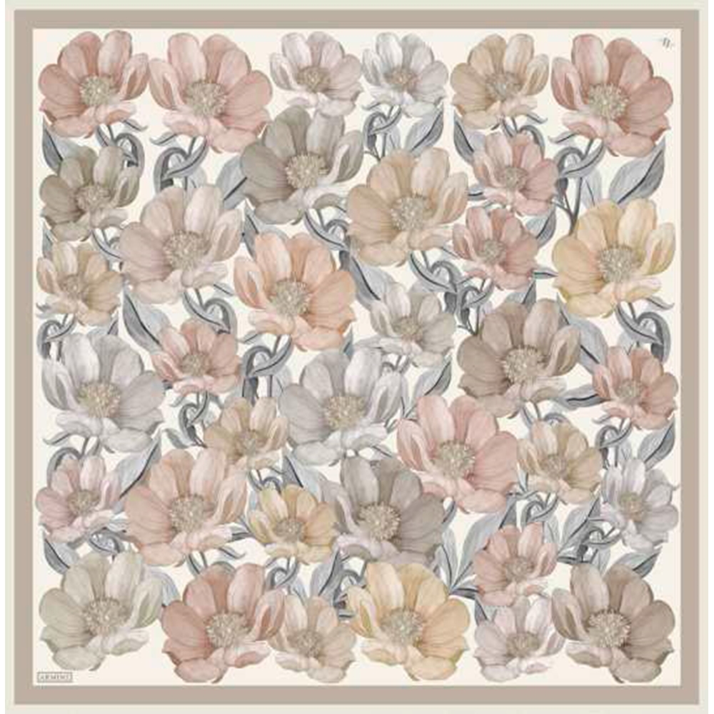 Armine Dj Sura Saf İpek Eşarp - 2025-2026 Sonbahar-Kış 9403D (S) - Renk-36