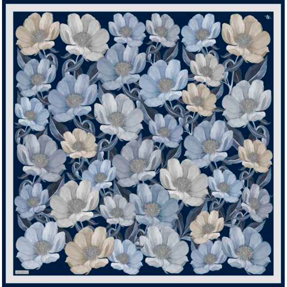 Armine Dj Sura Saf İpek Eşarp - 2025-2026 Sonbahar-Kış 9403D (S) - Renk-36