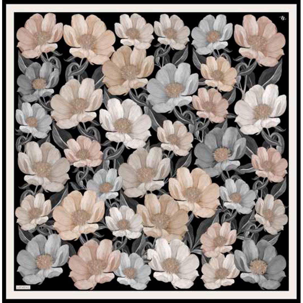 Armine Dj Sura Saf İpek Eşarp - 2025-2026 Sonbahar-Kış 9403D (S) - Renk-36