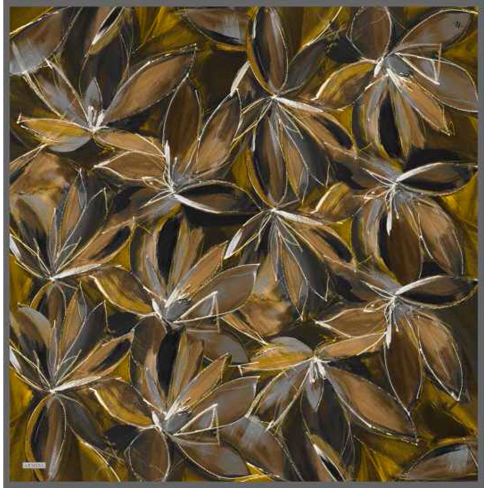 Armine Dj Sura Saf İpek Eşarp - 2025-2026 Sonbahar-Kış 9406D (S) - Renk-35