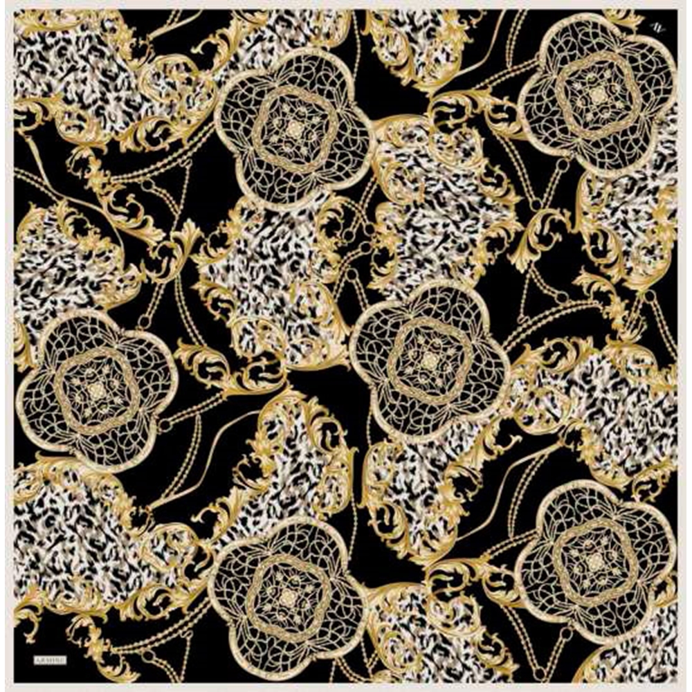 Armine Dj Sura Saf İpek Eşarp - 2025-2026 Sonbahar-Kış 9411D (S) - Renk-36