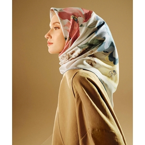 Armine Dj Sura Saf İpek Eşarp - 2025-2026 Sonbahar-Kış 9414D (S)