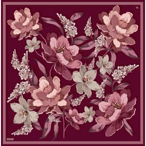 Armine Dj Sura Saf İpek Eşarp - 2025-2026 Sonbahar-Kış 9414D (S) - Renk-84