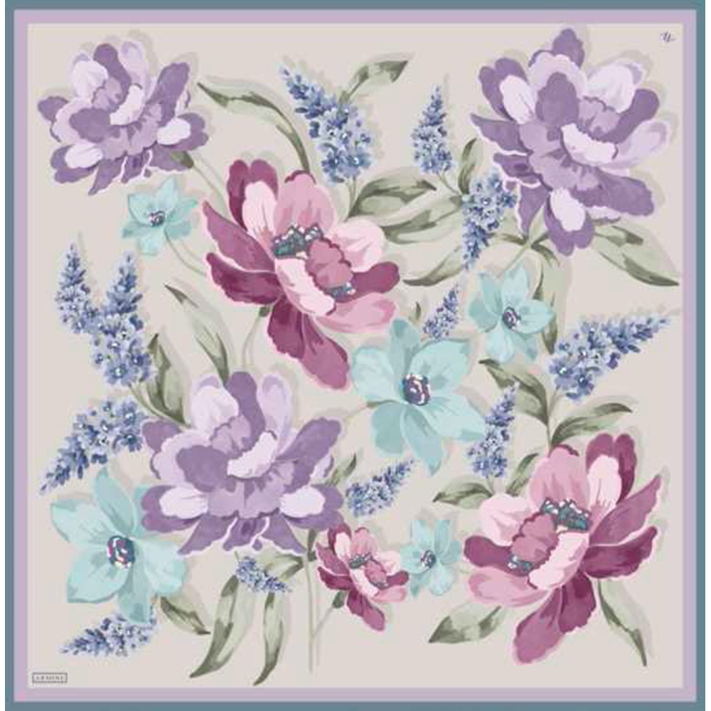 Armine Dj Sura Saf İpek Eşarp - 2025-2026 Sonbahar-Kış 9414D (S) - Renk-84