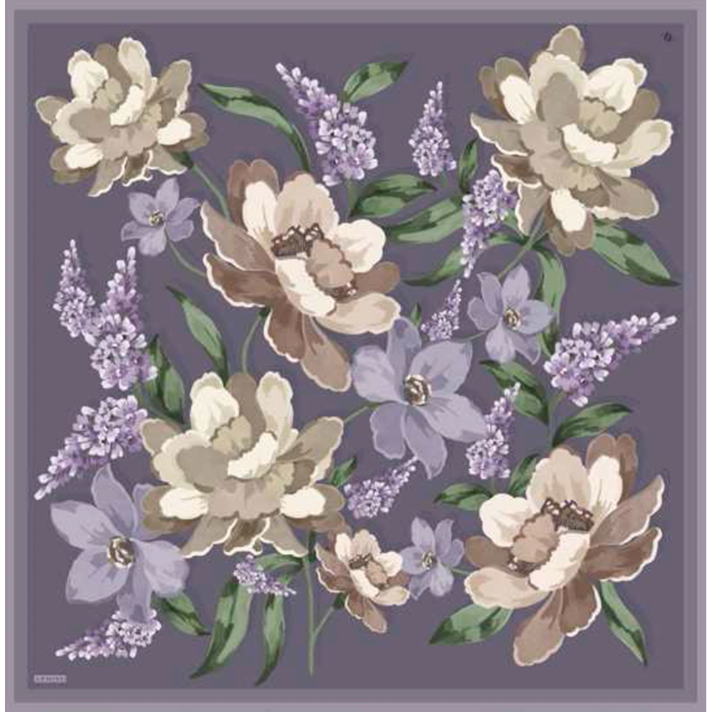 Armine Dj Sura Saf İpek Eşarp - 2025-2026 Sonbahar-Kış 9414D (S) - Renk-84