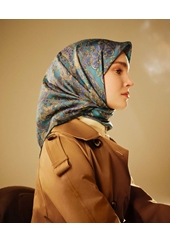 Armine Dj Sura Saf İpek Eşarp - 2025-2026 Sonbahar-Kış 9416D (S)