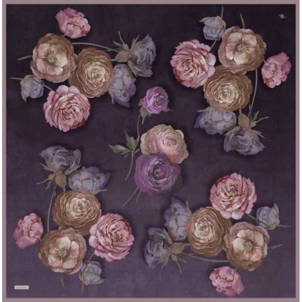 Armine Dj Sura Saf İpek Eşarp - 2025-2026 Sonbahar-Kış 9419D (S) - Renk-36