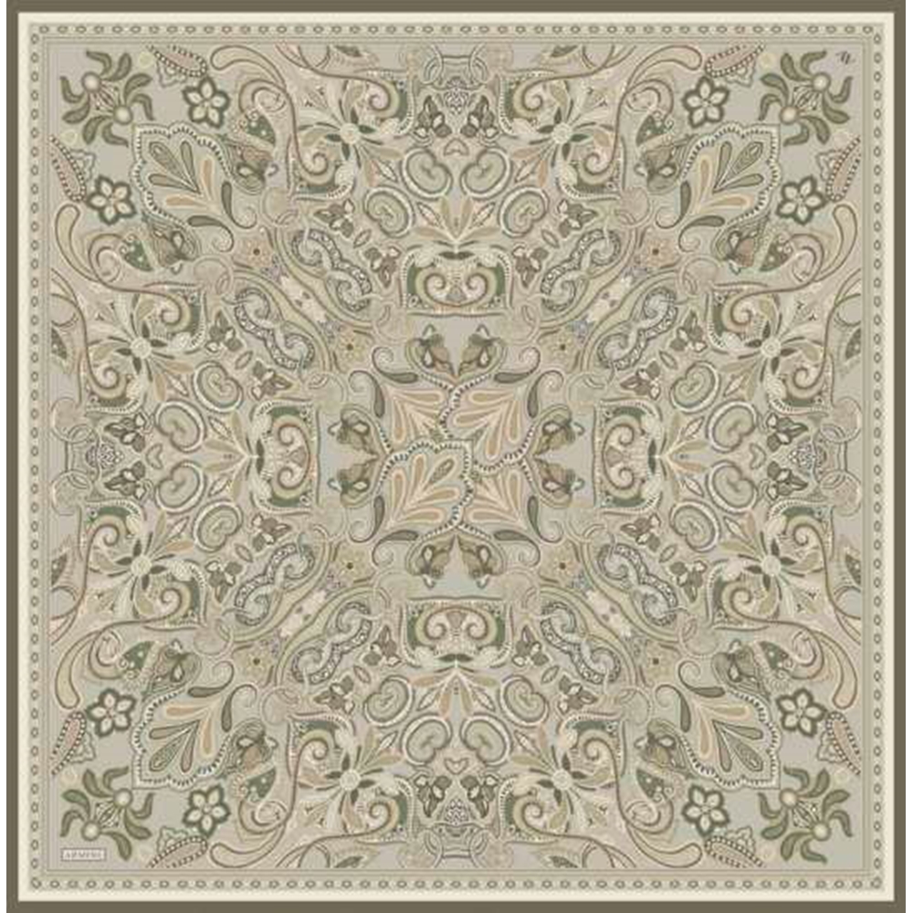 Armine Dj Sura Saf İpek Eşarp - 2025-2026 Sonbahar-Kış 9421D (S) - Renk-34