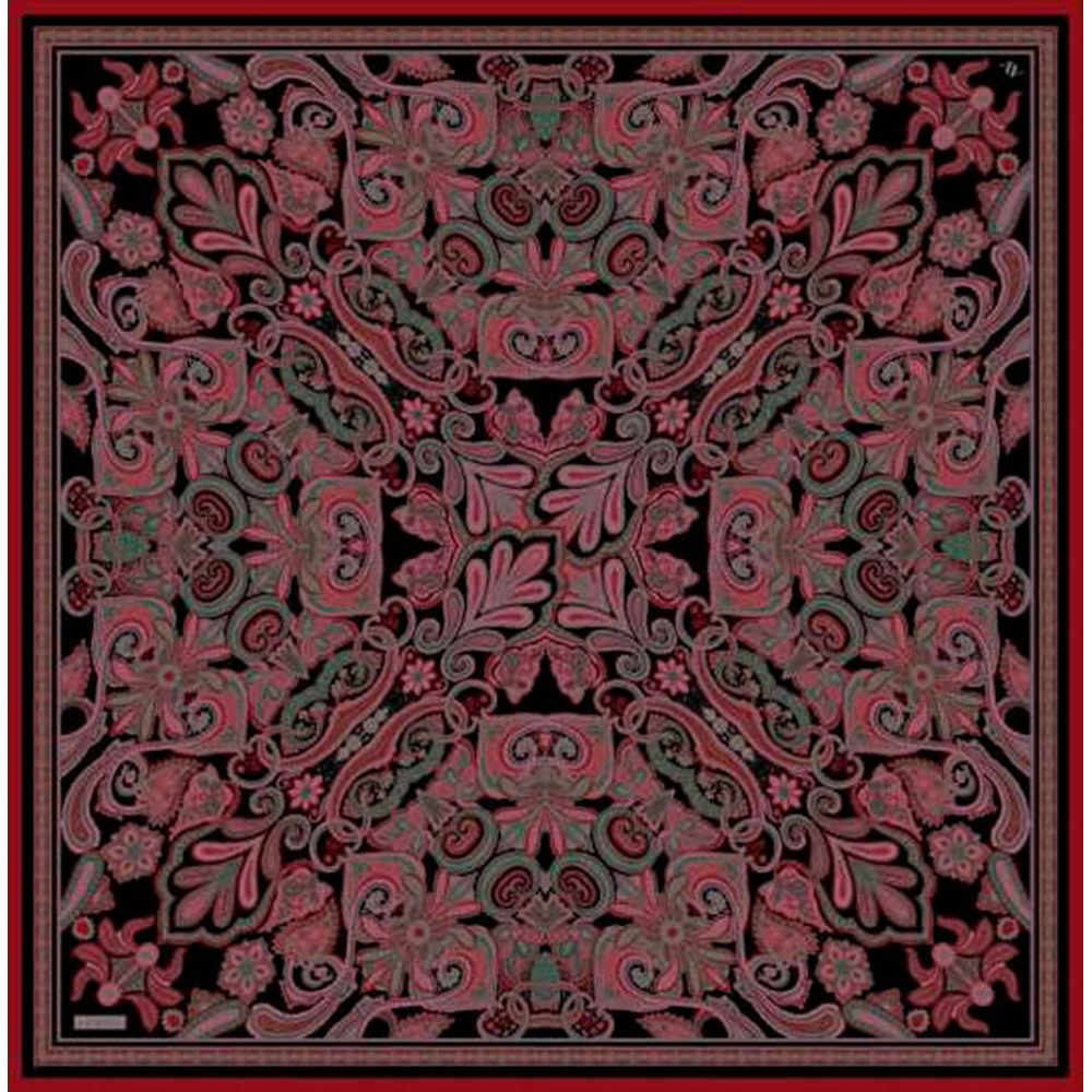 Armine Dj Sura Saf İpek Eşarp - 2025-2026 Sonbahar-Kış 9421D (S) - Renk-34