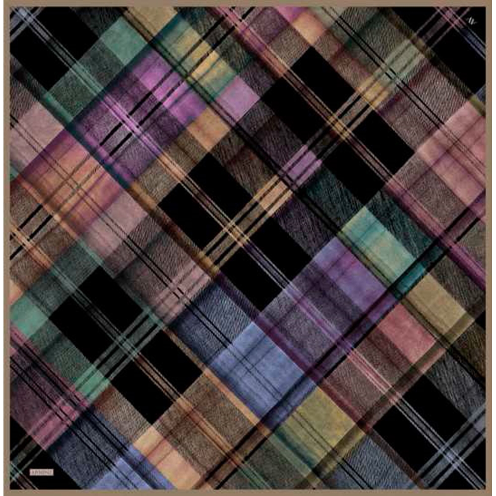 Armine Dj Sura Saf İpek Eşarp - 2025-2026 Sonbahar-Kış 9424D (S)