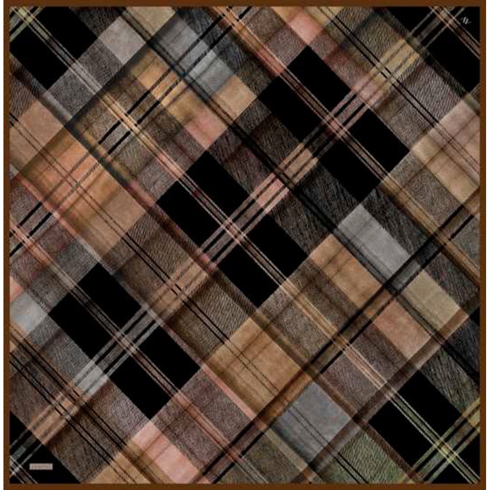 Armine Dj Sura Saf İpek Eşarp - 2025-2026 Sonbahar-Kış 9424D (S)