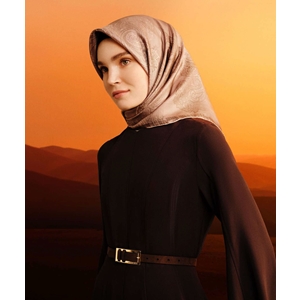 Armine Dj Sura Saf İpek Eşarp - 2025-2026 Sonbahar-Kış 9428D (S)