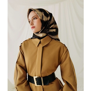 Armine Dj Sura Saf İpek Eşarp - 2025-2026 Sonbahar-Kış 9432D (S)