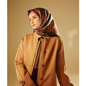 Armine Dj Sura Saf İpek Eşarp - 2025-2026 Sonbahar-Kış 9434D (S)