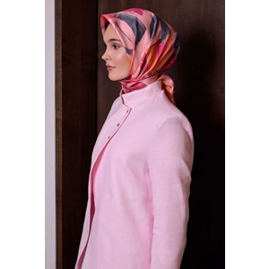 Belli Twill Saf İpek Eşarp - 2026-2027 Sonbahar-Kış 4426D (T)