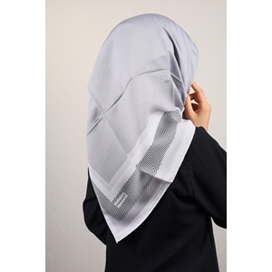 Piramit Desenli Koza Eşarp - Desen-01