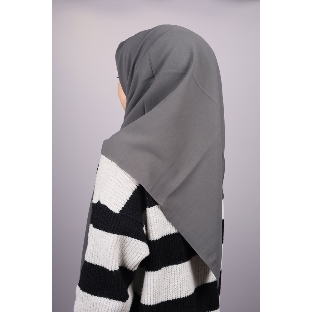 Piramit Düz Renk 110 Cm Arya Krinkıl Eşarp - Desen-01