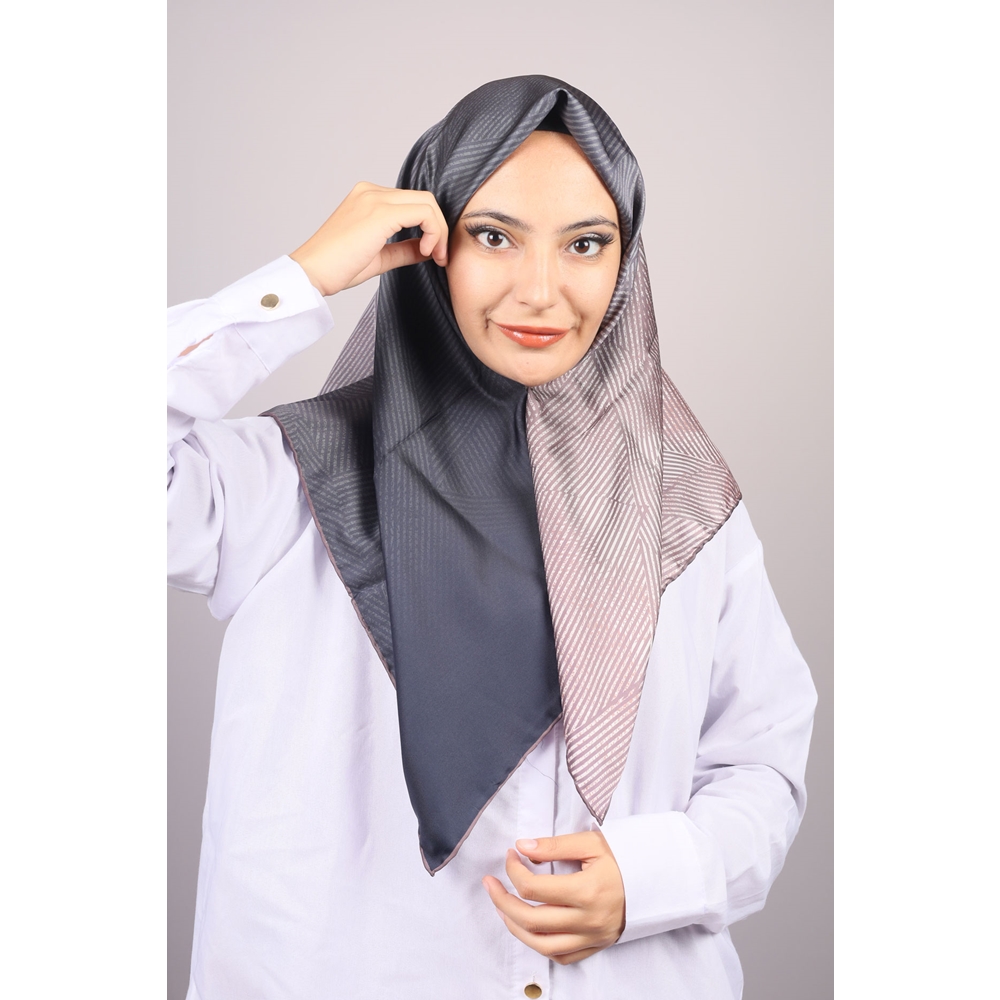Piramit Luxer Desenli Rayon Eşarp - Desen-36 - Renk-02