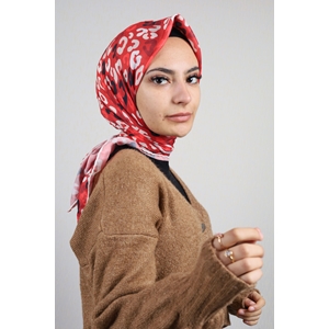 Emproyal Desenli Naturel Pamuk Eşarp - Desen-02 - Renk-09