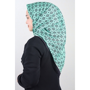 Emproyal Desenli Naturel Pamuk Eşarp - Desen-05 - Renk-09