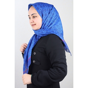Emproyal Desenli Naturel Pamuk Eşarp - Desen-05 - Renk-09