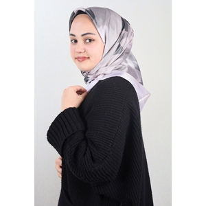 Berussa Hybrid Desenli Kristal Eşarp - Desen-03 - Renk-04