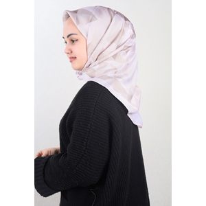 Berussa Hybrid Desenli Kristal Eşarp - Desen-03 - Renk-01