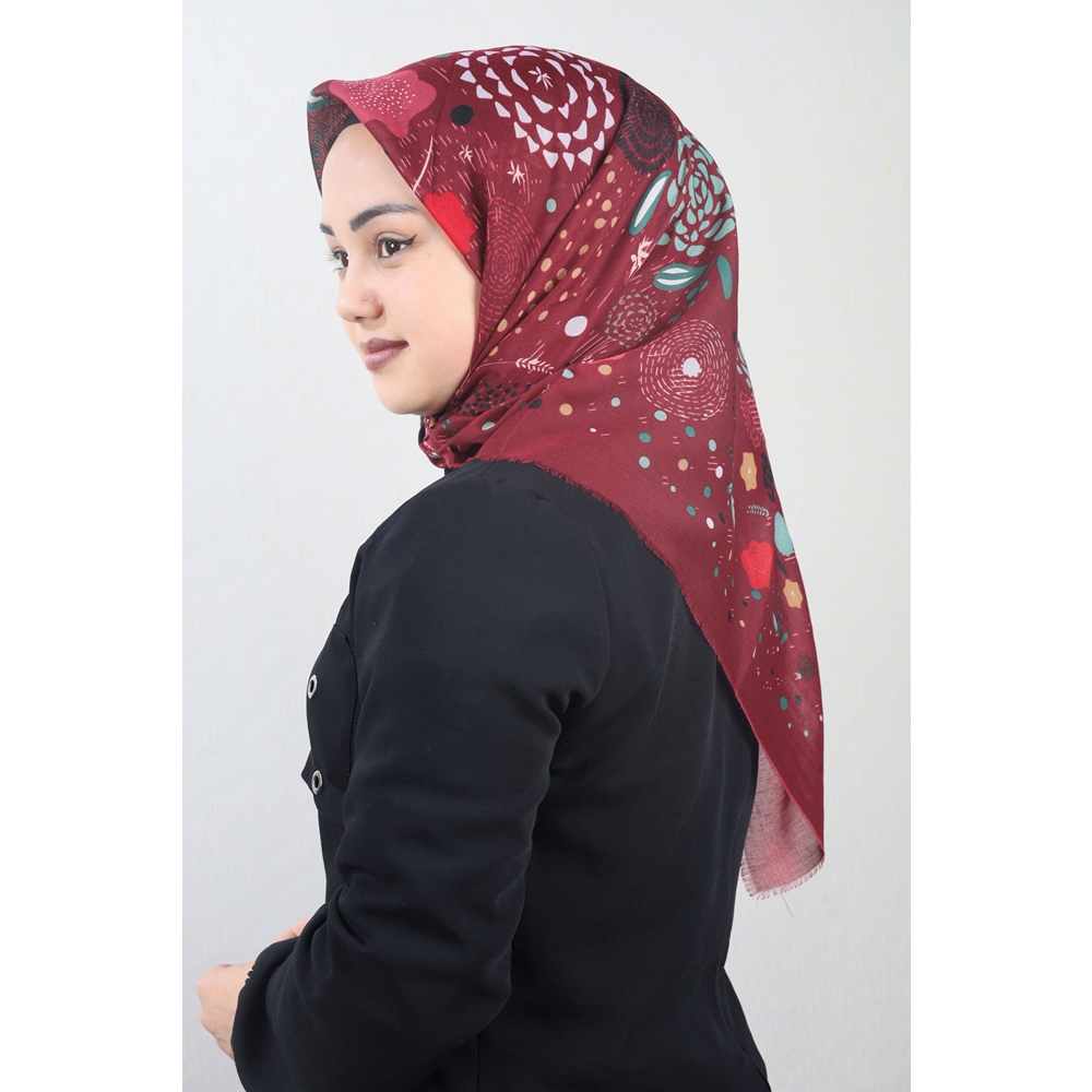 Poloist Desenli Sökme Tülbent - Desen-275 - Renk-02
