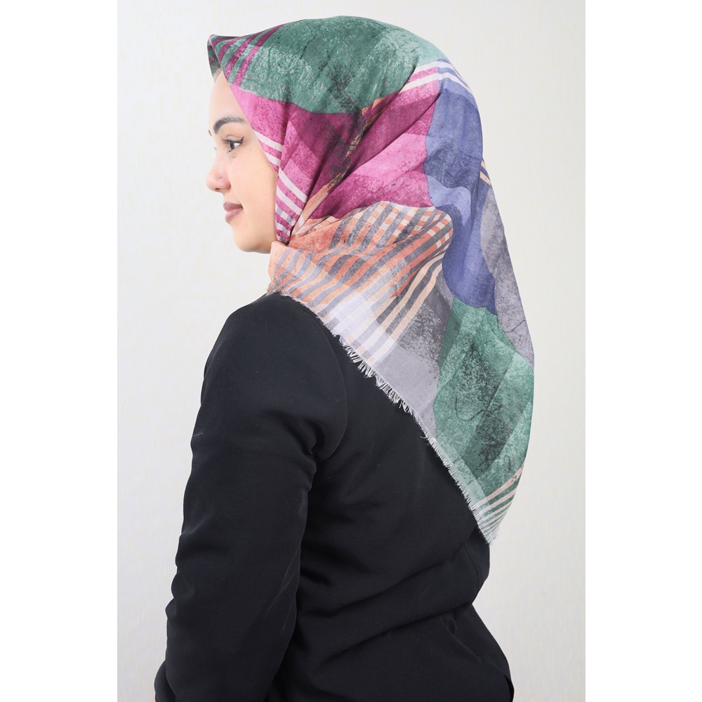 Poloist Desenli Sökme Tülbent - Desen-278 - Renk-04