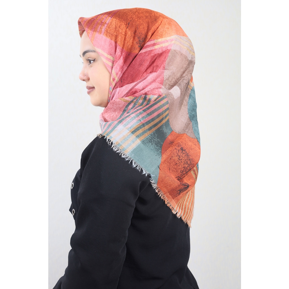 Poloist Desenli Sökme Tülbent - Desen-278 - Renk-04