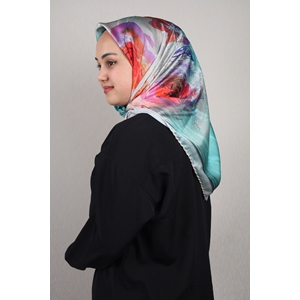 Piramit Luxer Desenli Rayon Eşarp - Desen-42