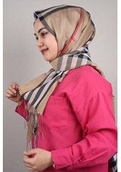 Baysem Burbery Okul Şalı - Desen-01