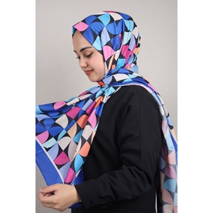 Emproyal Desenli Naturel İpek Şal - Desen-14