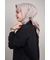 Piramit Kendinden Desenli Monogram Floş Eşarp - Desen-02
