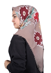 Poloist Desenli Sökme Tülbent - Desen-297