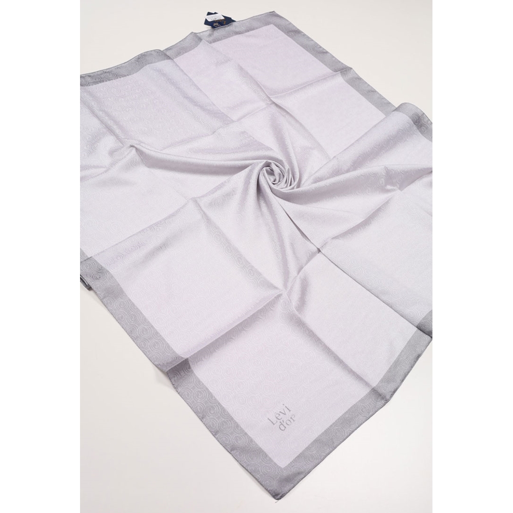 Levidor Kendinden Desenli Monogram Eşarp - Desen-01 - Renk-21