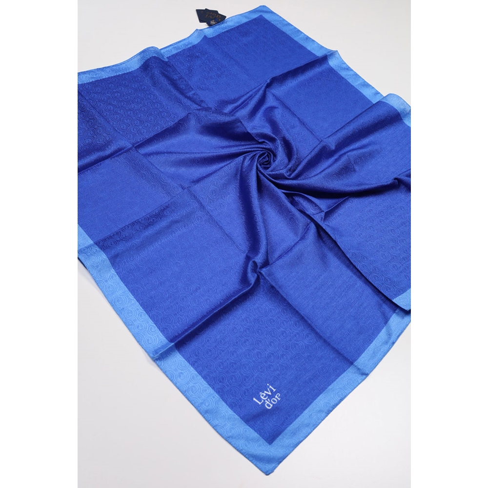 Levidor Kendinden Desenli Monogram Eşarp - Desen-01 - Renk-21