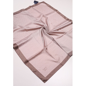 Levidor Kendinden Desenli Monogram Eşarp - Desen-01 - Renk-21
