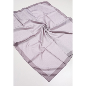 Levidor Kendinden Desenli Monogram Eşarp - Desen-01 - Renk-21