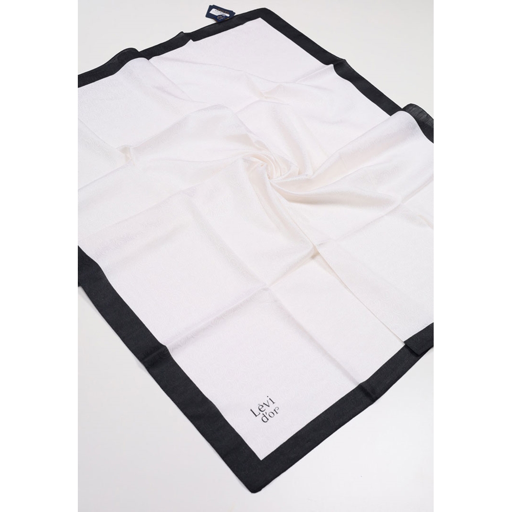 Levidor Kendinden Desenli Monogram Eşarp - Desen-01 - Renk-21