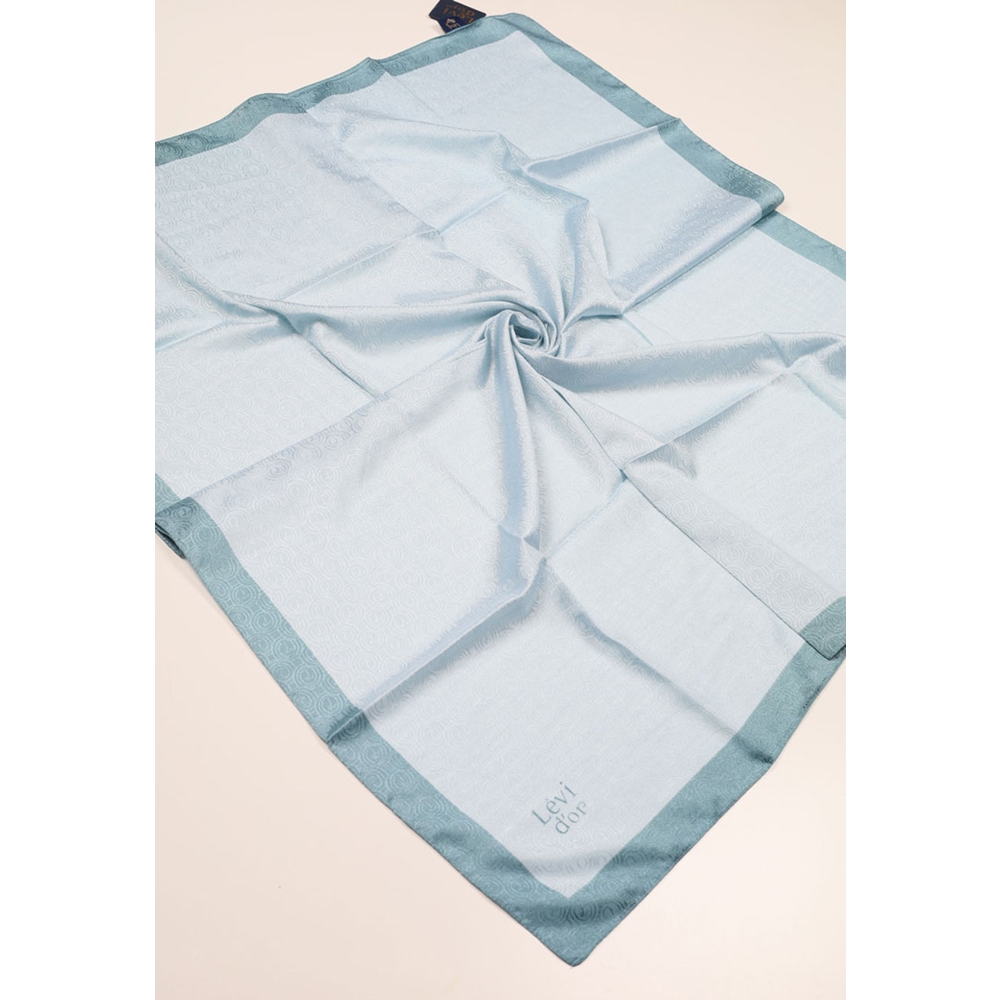 Levidor Kendinden Desenli Monogram Eşarp - Desen-01 - Renk-21