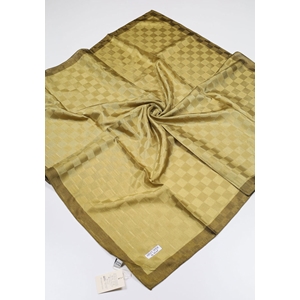 Hint İpek Kendinden Desenli Monogram Eşarp - Desen-06 - Renk-11