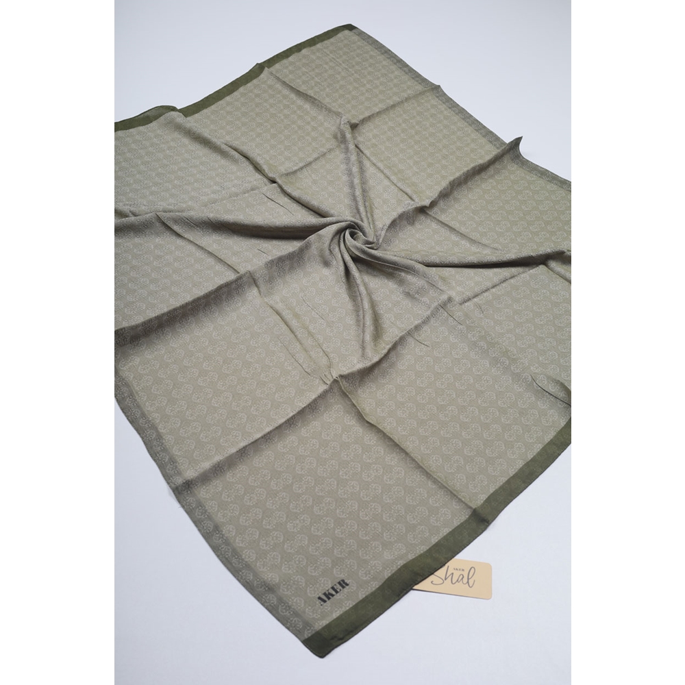 Aker Monogram Jakar Eşarp - Desen-01
