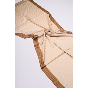Hint İpek Desenli Monogram Şal - Desen-07 - Renk-10
