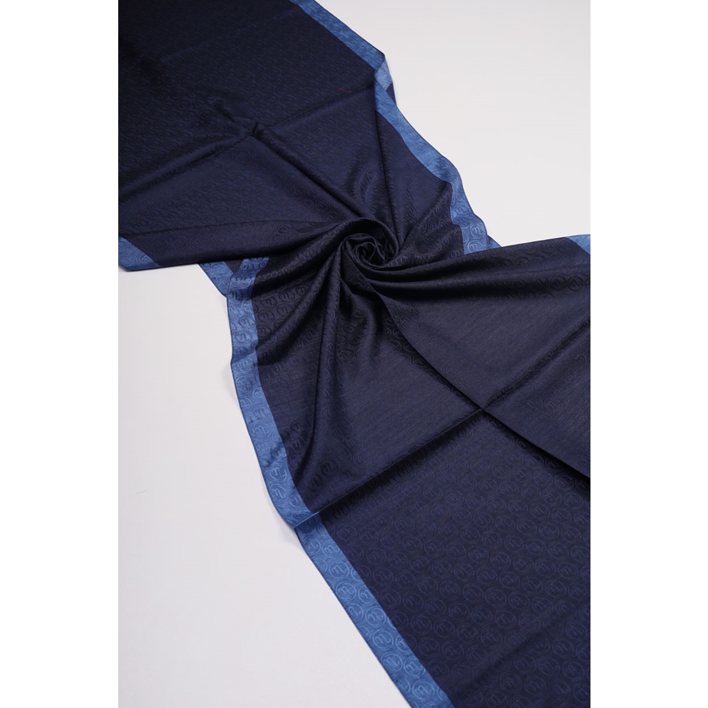 Hint İpek Desenli Monogram Şal - Desen-08 - Renk-13