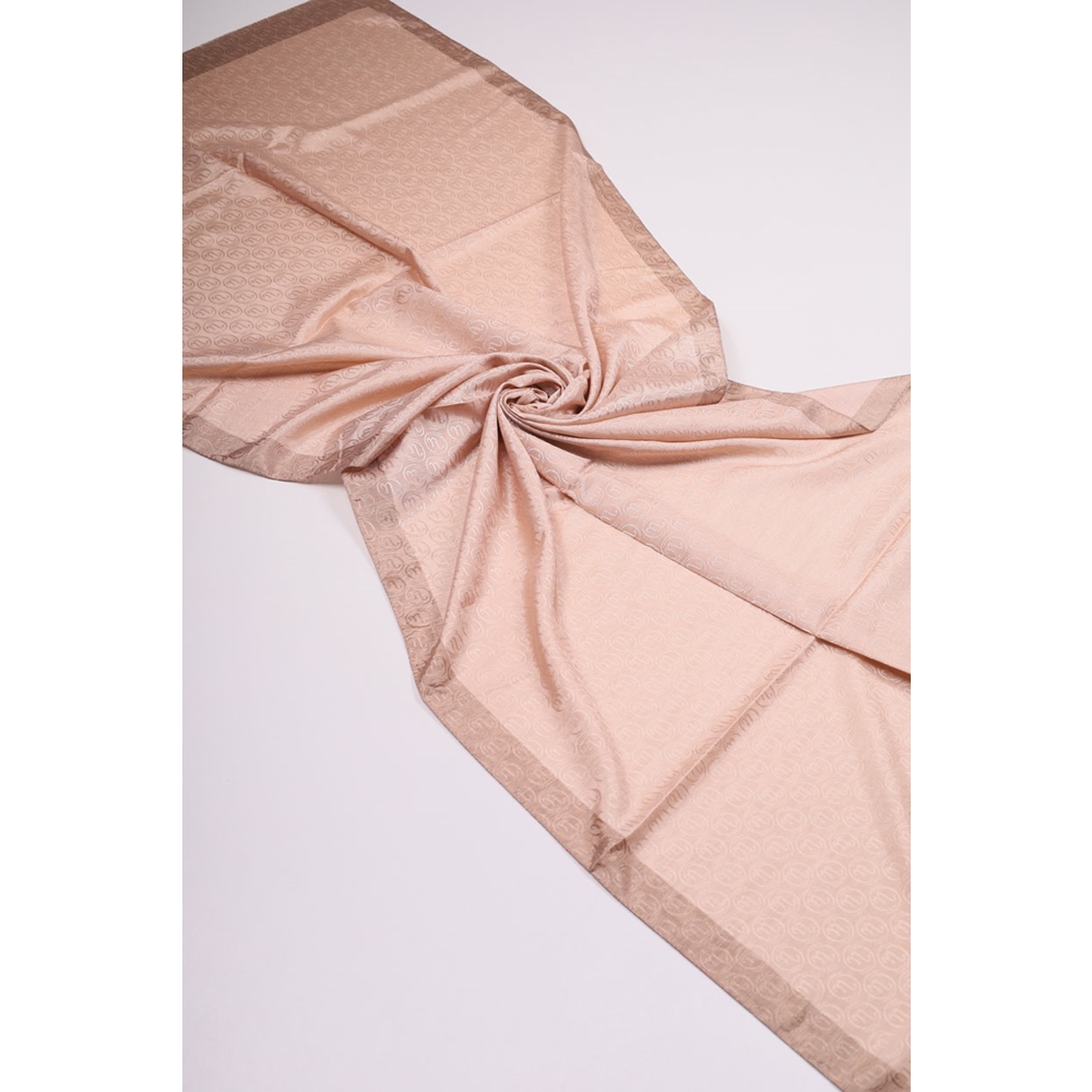 Hint İpek Desenli Monogram Şal - Desen-08 - Renk-13