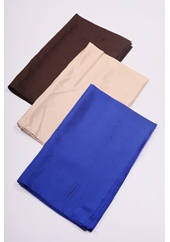 Piramit Monogram Floş Şal - Desen-06